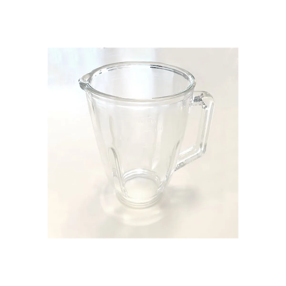 Jarra De agua De vidrio con tapa y mango, jarra De vidrio resistente al  calor, distribuidor