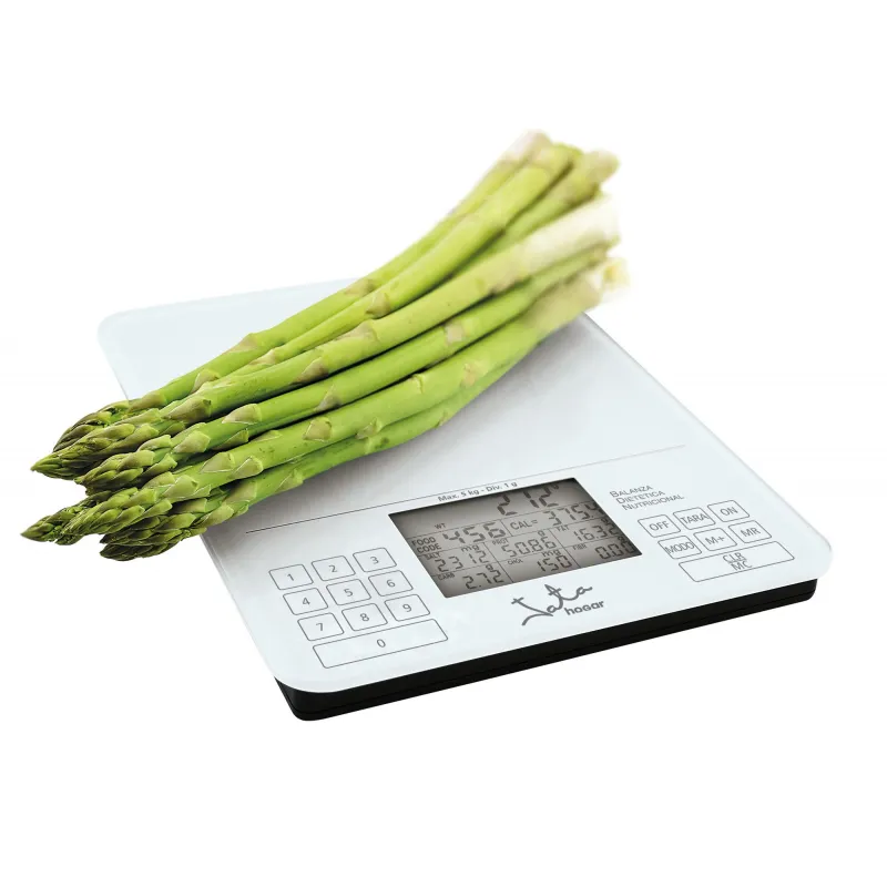 Báscula De Cocina Basic Home Digital Lcd 7 Kg Blanco (23 X 16 X 3,6 Cm) con  Ofertas en Carrefour