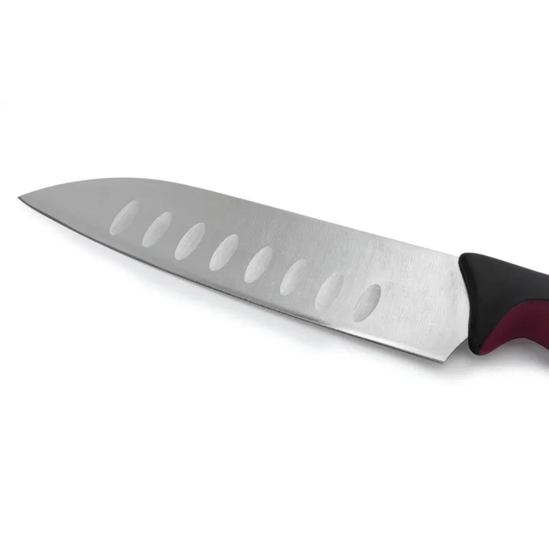 Set De Cuchillos De Cocina Y Santoku Hacc