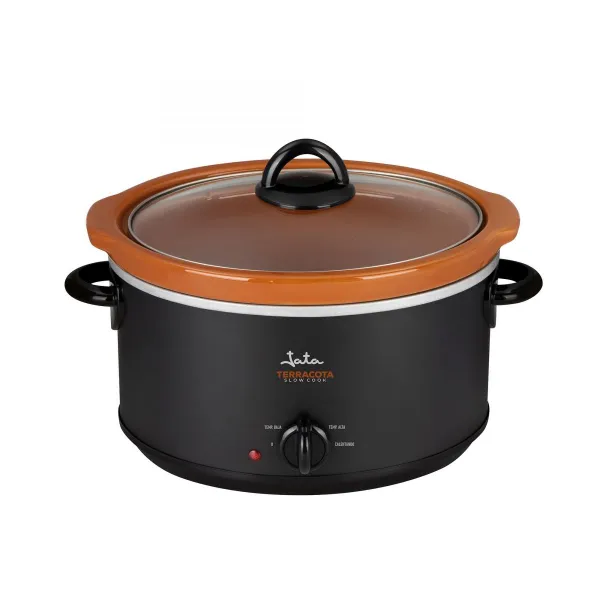 Slow cooker Olla de cocción lenta JATA JEOL2135 3.5 litros terracota